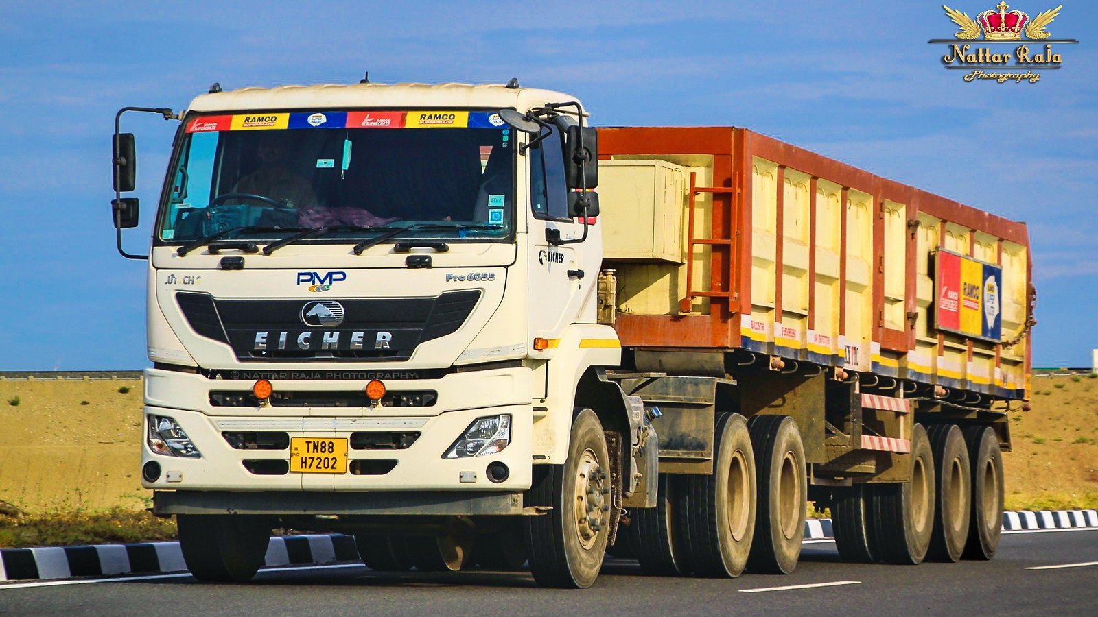 Eicher Pro 6055 GPS Tracking: 55-Ton Tractor-Trailer Telematics & Remote Starter Lockout